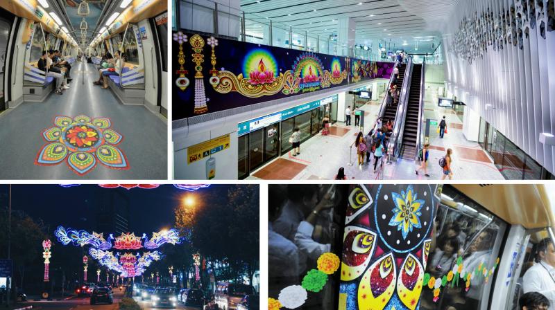 Singapore decks up for a gala Diwali with special trains, festive decor