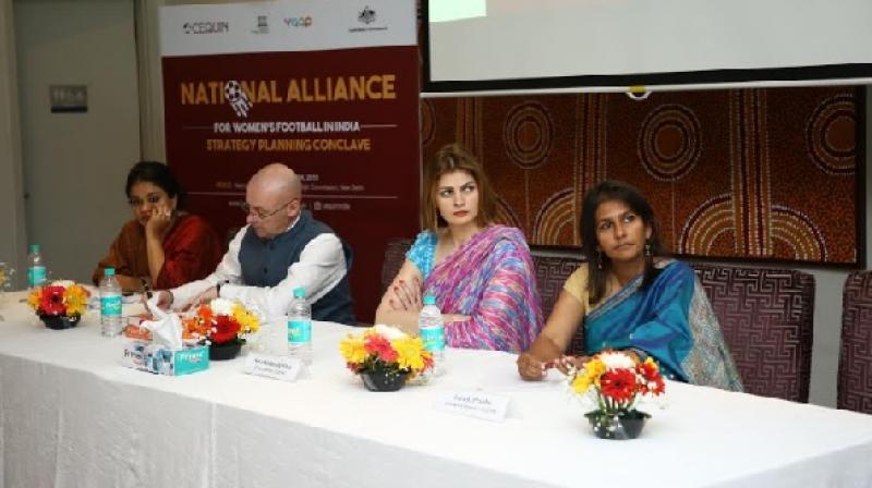 Conclave of the National Alliance for Womens Football In India - New Delhi
