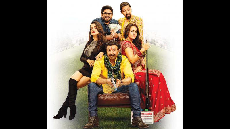 Bhaiaji Superhit is so superficial it practically evaporates before your eyes.