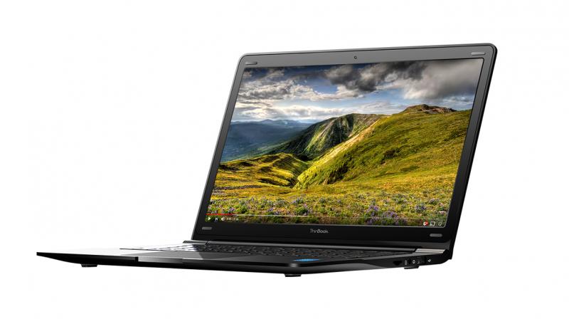 The ThinBook is built on an Intel quad-core x5-Z8350 processor, with a frequency of up to 1.92GHz.
