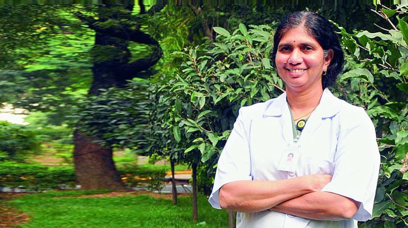 Woman of science: Dr Prathama wishes that more women make a mark in the field of science.