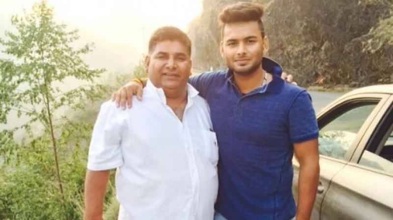 Rishabh Pants father, who had been ill for a long time, passed away in Roorkee on Tuesday and the young Delhi Daredevils wicketkeeper-batsman rushed home to attend to his fathers funeral. (Photo: Instagram)
