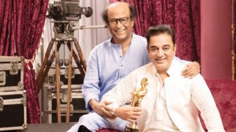 Rajini and Kamal last acted together in a Malayalam movie.