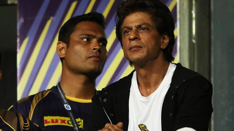 Shah Rukh Khan, who co-owns Kolkata Knight Riders, was unhappy with teams performance. (Photo: BCCI)