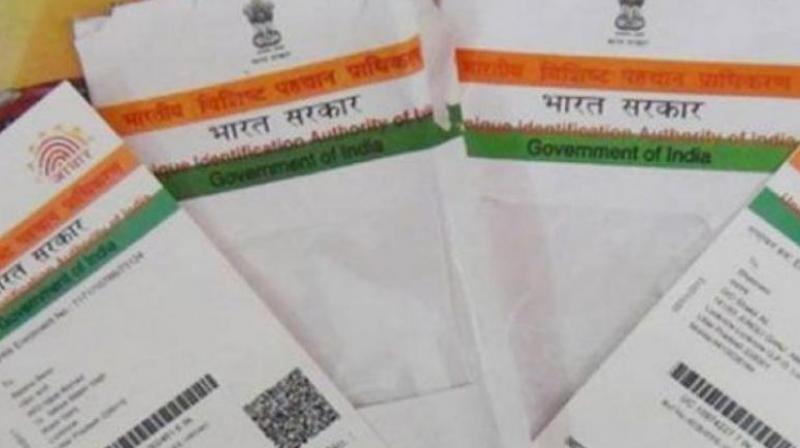 The Central Board of Direct Tax (CBDT) on Saturday made it clear that Aadhaar will be a must for filing of Income Tax Returns or for obtaining a new PAN from July 1.(Representational Image)