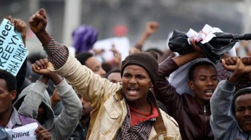 Ethiopia has been in political crisis for around a year with frequent outbreaks of violence as authorities have brutally cracked down on anti-government demonstrators. (Photo: AP)
