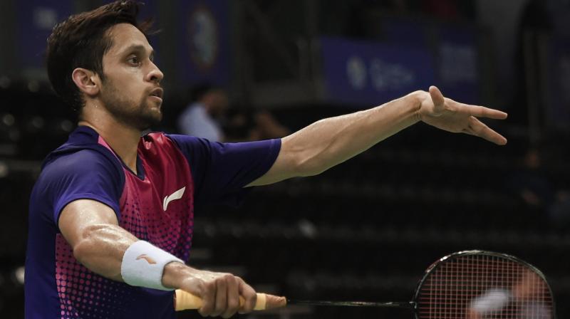 Kashyap, with 11 consecutive points, raced ahead of Jen-hao, who could only bag six consecutive points overall in the game. The Indian shuttler also clinched 54 rallies, while Jen-hao could only gain 46 of them. (Photo: PTI)