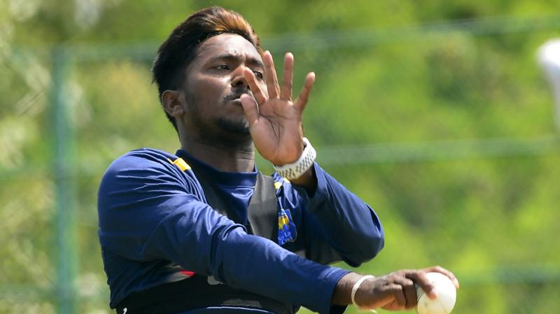 Giving out further information in the matter, Sri Lanka team manager Jeryl Woutersz said that the right-arm bowler would leave for the bowling action test after the second match adding that Dananjaya might not be able to come back in time for the third Test. (Photo: AFP)