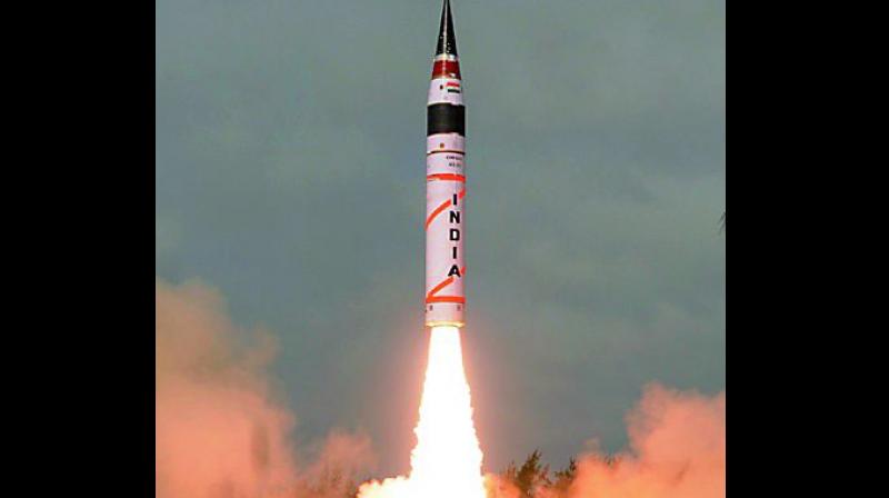 The 700km-range Agni-I is the first missile of the Agni series designed and developed by Defence Research and Development Organisation.