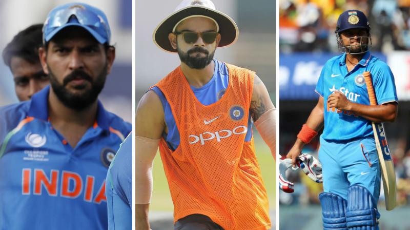 The Yo-Yo Test is created quite a buzz after reports of Yuvraj Singh and Suresh Raina allegedly failing the same and hence, missing out on a chance to make it to Virat Kohli-led Indian cricket team. (Photo: AP / BCCI)