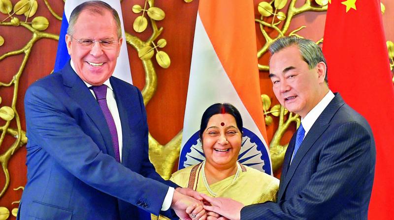 Russia, India and China rally against terror, fail to name Pakistan groups