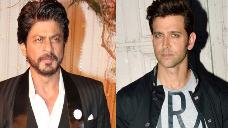Shah Rukh has featured in several films directed by Hrithik Roshans father Rakesh Roshan.