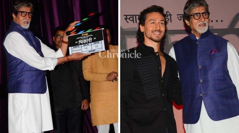 Bachchan, Tiger launch Ganesh Acharyas new Marathi film