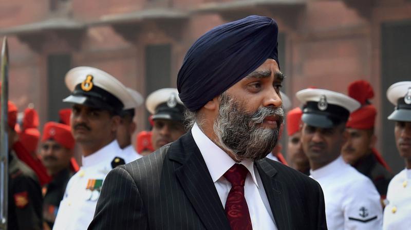 Canadian Defence Minister Harjit Singh Sajjan. (Photo: PTI)