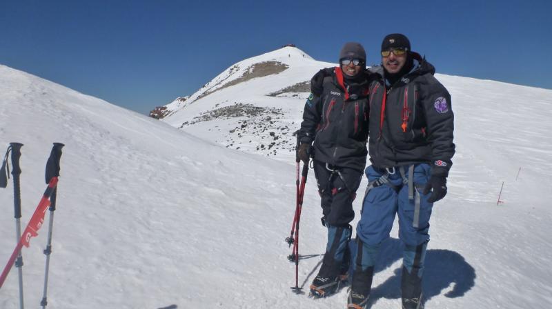 Ajeet Bajaj, a renowned adventurer-explorer, and Deeya, his fearless daughter-protÃ©gÃ© and mountaineer, embarked on this incredible journey last month on April 16 when they reached base camp at 16,700 feet above sea level.
