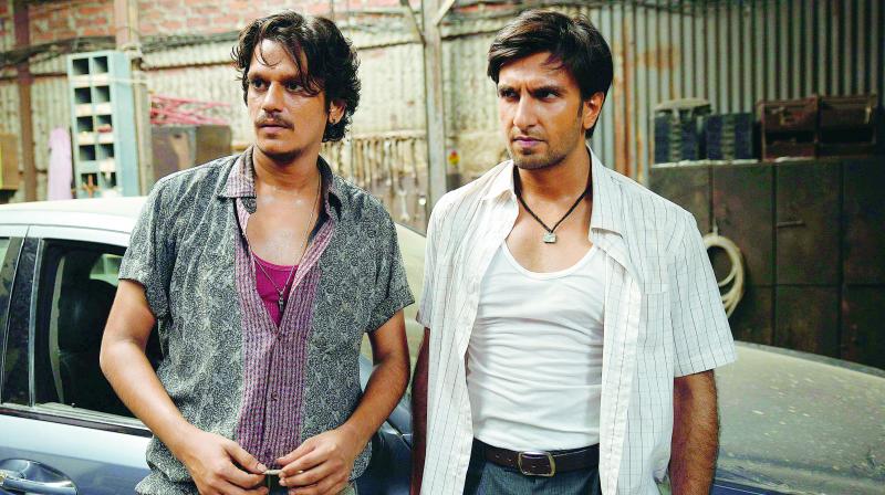 Making a mark: A still from the movie Gully Boy