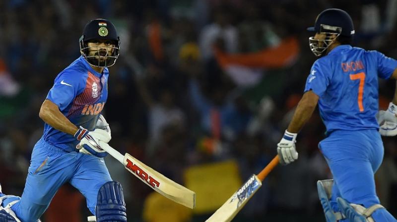 Indias current captain Virat Kohli has been ranked 13th in the list while former captain Mahendra Singh Dhoni has been placed 15th. (Photo: AFP)