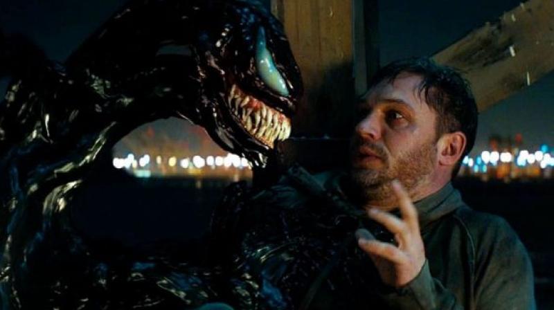A still from Venom. (Courtesy: Sony Pictures)