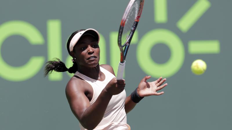 Stephens said staying consistent was the key to her win over Kerber. (Photo: AP)
