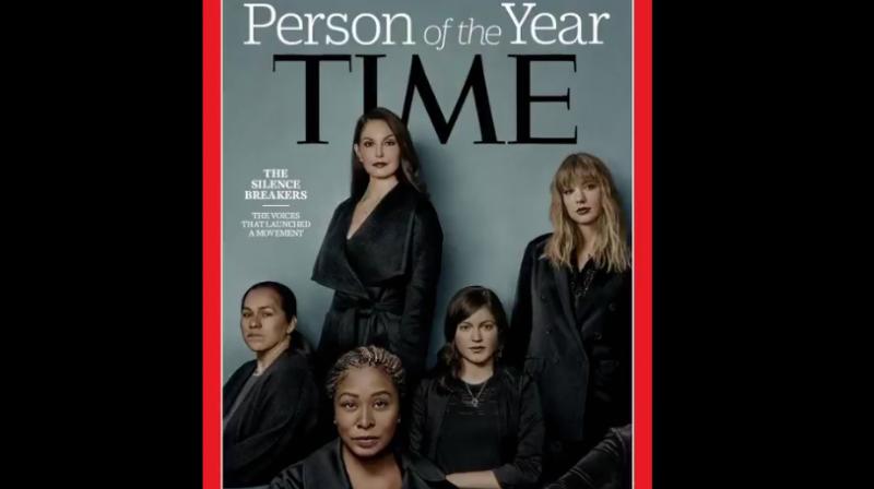 This is the fastest moving social change weve seen in decades and it began with individual acts of courage by hundreds of women. (Photo: Twitter/TIME)