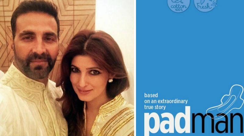 Akshay and Twinkle shared the first look on Twitter on Sunday.
