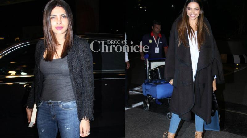 Airport diaries: Priyanka, Deepika, other stars keep it casual