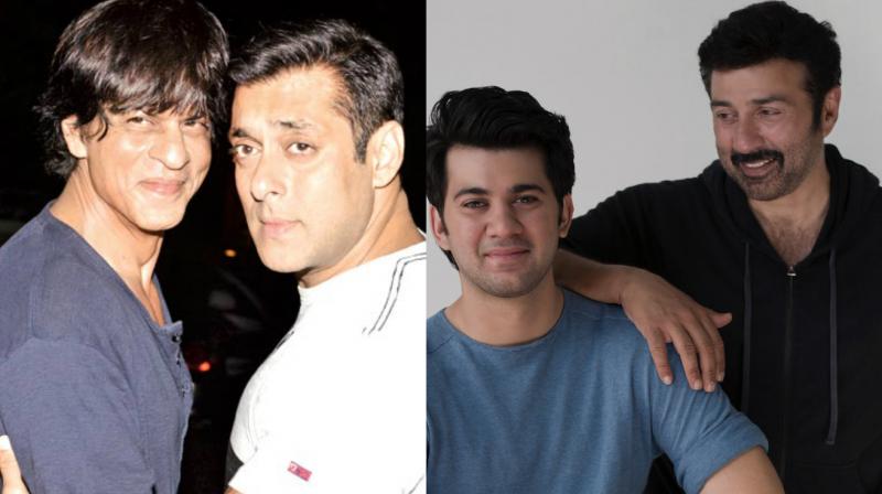 Apart from Salman and Shah Rukh Khan, other celebrities also conveyed their best wishes to Sunny Deols son Karan.