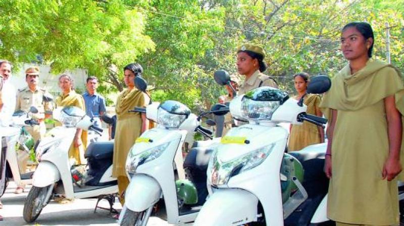 Rachakonda SHE Teams have booked 29 cases of eve teasing and apprehended 41 harassers.