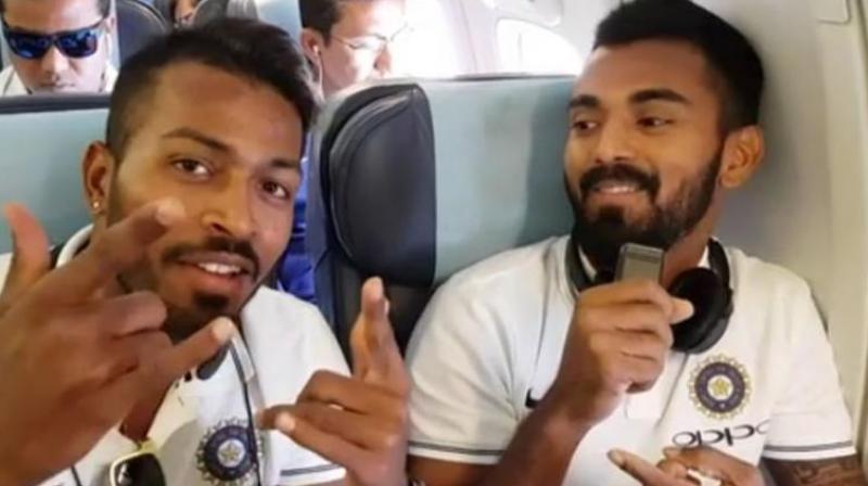 The release said that Hardik Pandya will be sent to New Zealand to join the team at the earliest and KL Rahul will join India A squad to play the last 3 one-day games against England Lions. (Photo: BCCI)