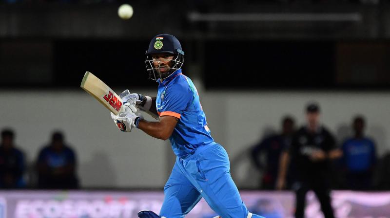 Dhawan said competition is high in the 15-member squad as Indian cricketers especially as youngsters grow up fast and create a lot of competition in the team. (Photo: AFP)
