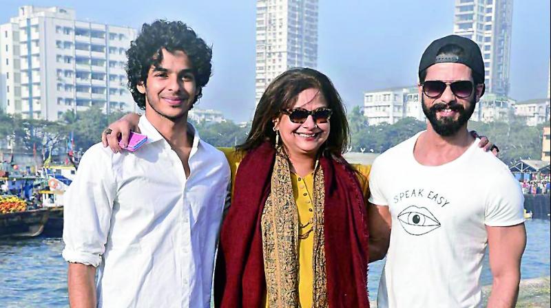 A bigger moment for the former actress however, will be when both her sons share screen space.