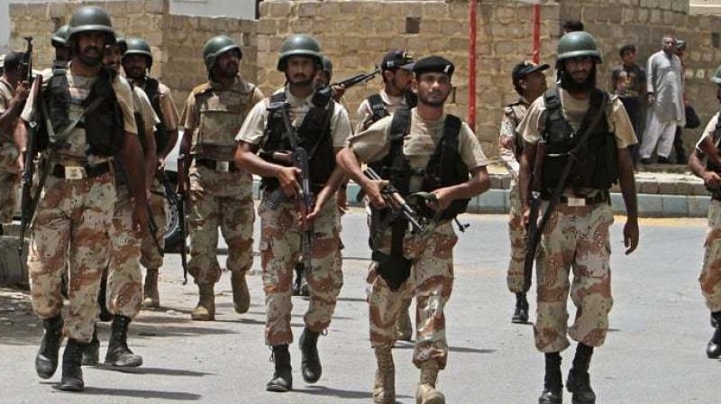 Pakistan paramilitary, Sindh Ranger launched an operation in the citys Lyari area early this morning after being tipped-off about the presence of Ladla, leading to an intense exchange of fire. (Photo: Representational Image/AP)