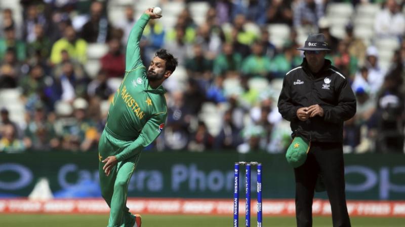 Mohammad Hafeez was first suspended from bowling in December 2014 after being reported for an illegal bowling action during the Test series against New Zealand in November. (Photo: AP)