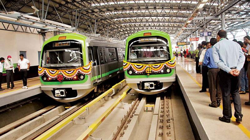 Since the Metro opened, all announcements were made in all three languages. On Friday, they were heard only in Kannada and English, after several Kannada organisations protested against signboards and announcements in Hindi.