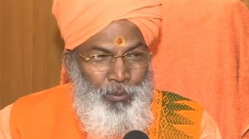 Maharajs statement comes at a time when scores of political leaders are seeking a government ordinance for early construction of Ram temple in Ayodhya. (Photo :ANI)