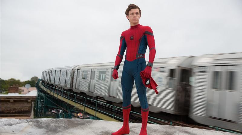 A still from Spiderman: Homecoming.