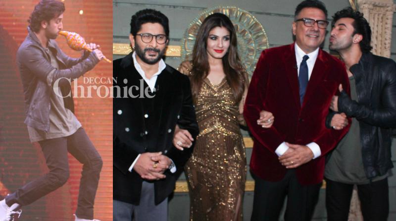 Ranbir turns snake charmer, promotes Jagga Jasoos without Katrina on show