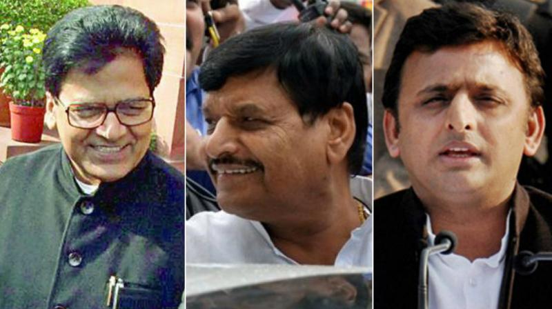 Earlier on Sunday Akhilesh in an unexpected move sacked four ministers including his uncle Shivpal from the Cabinet. (Photo: File)