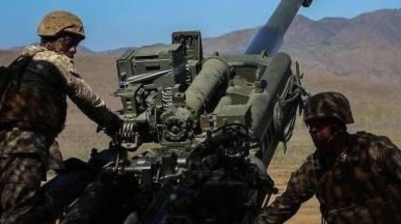 File picture of the M777 155mm howitzer in use by the US Marines. (Photo: US Marines)