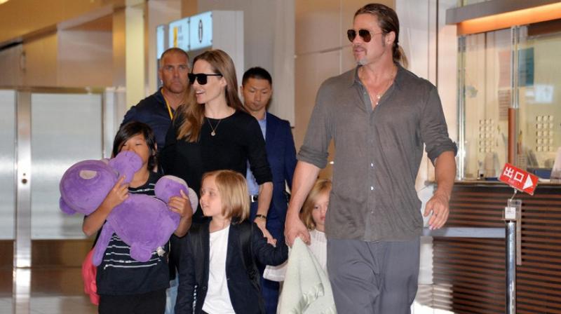 Brad Pitt and Angelina Jolie were married for two years before their split. (Photo: AFP)