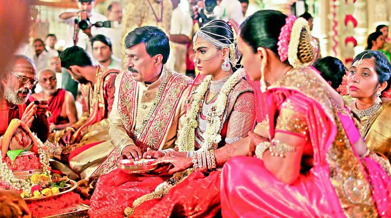 A few months ago mining baron and politician G. Janardhan Reddys daughters wedding made news for the huge amounts of money that was spent.