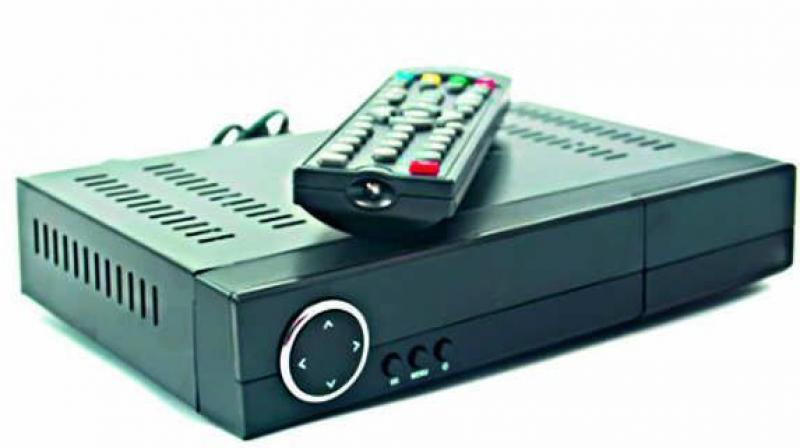 Cable TV operators laid siege to MSO Hathway office at Himayathnagar on Thursday after it stopped analogue signals in HMDA limits. (Representational image) Cable TV operators laid siege to MSO Hathway office at Himayathnagar on Thursday after it stopped analogue signals in HMDA limits. (Representational image)