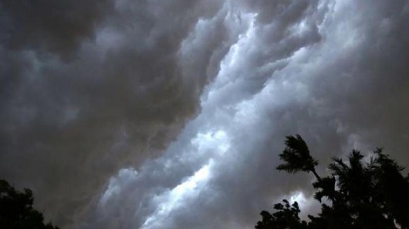 Light to moderate rainfall, accompanied by lightning and thunder, was reported in various parts of the city.  (Representational Image)