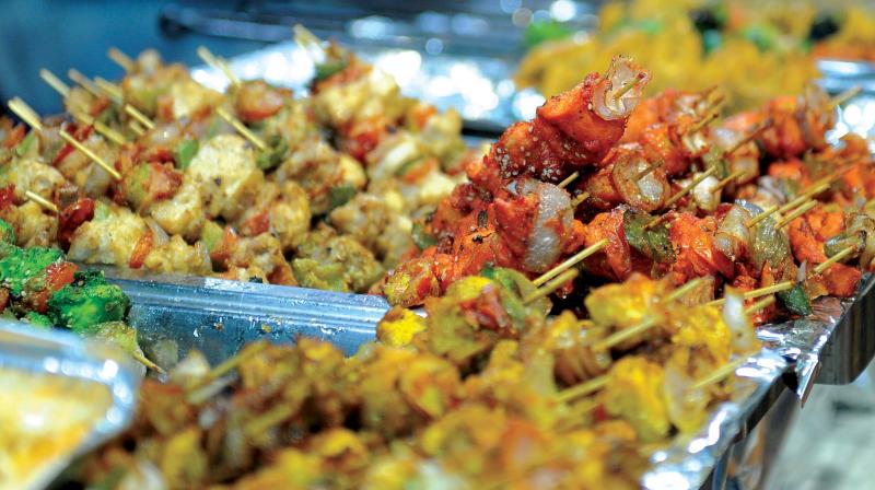 Foodies throng various Ramzan food stalls in the city 		 (Image: DC)