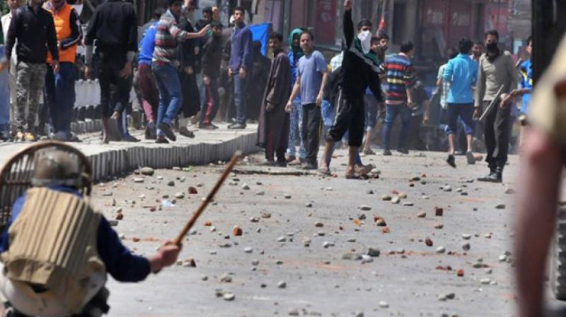 The fresh clashes were reported from a couple of areas in summer capital Srinagar and north-western town of Sopore.