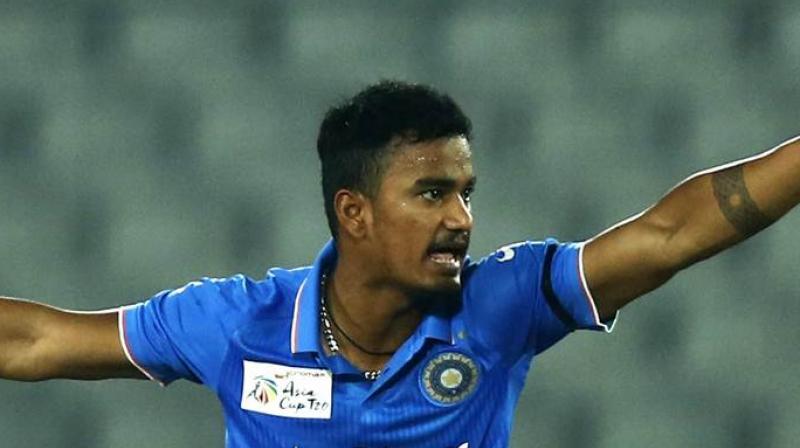 Pawan Negi, who was bought by Delhi Daredevils for a whopping Rs. 8.5 crores in the Indian Premier League in 2016, played for Royal Challengers Bangalore in 2017. (Photo: AP)