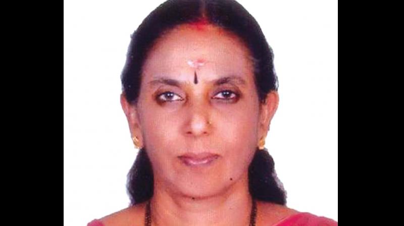 G. Beena, principal, Jawahar Navodaya School, Vadavathoor