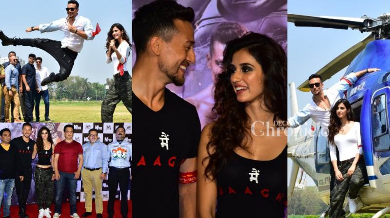 Baaghi 2: Tiger, Dishas chopper landing, eyes for each other do the talking