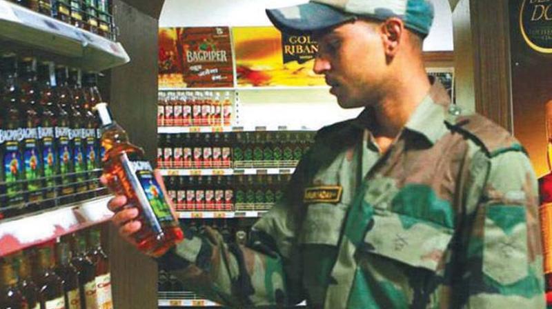 CAG smells liquor scam in army canteens