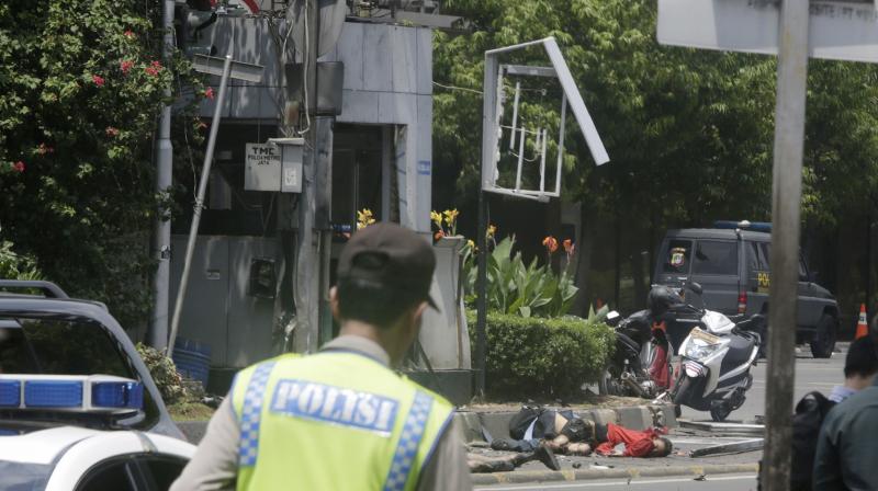 The attack, the first claimed by IS in Southeast Asia saw dramatic scenes as a suicide bomber blew himself up in a Starbucks and security forces battled gun-toting militants. (Photo: AP)